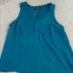 Papermoon Stitchfix Large Petite Teal Top
